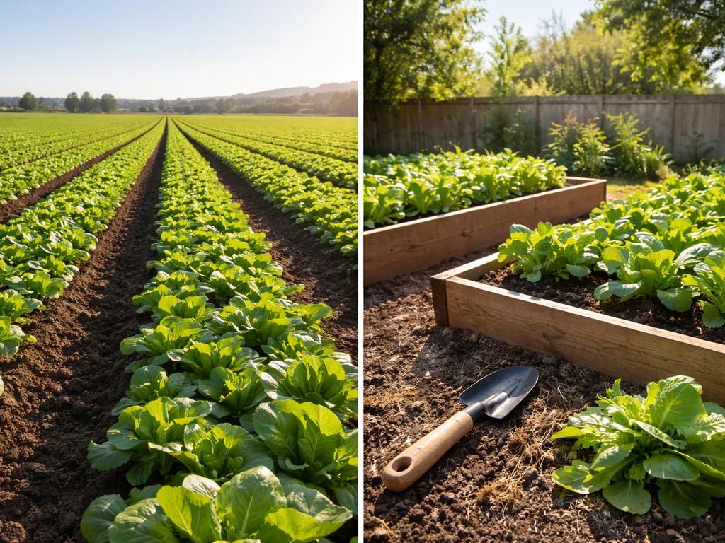 Who Grow Crops for Us: From Farms to Home Gardens