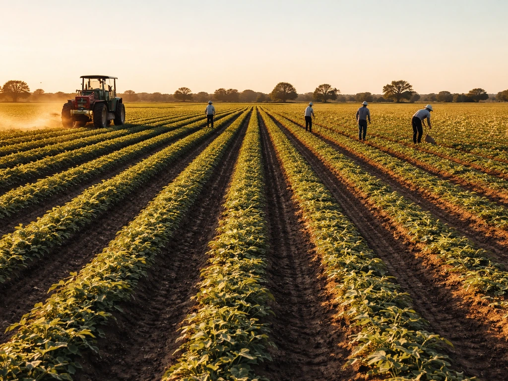 Who Grow Crops in the Field and How It Works
