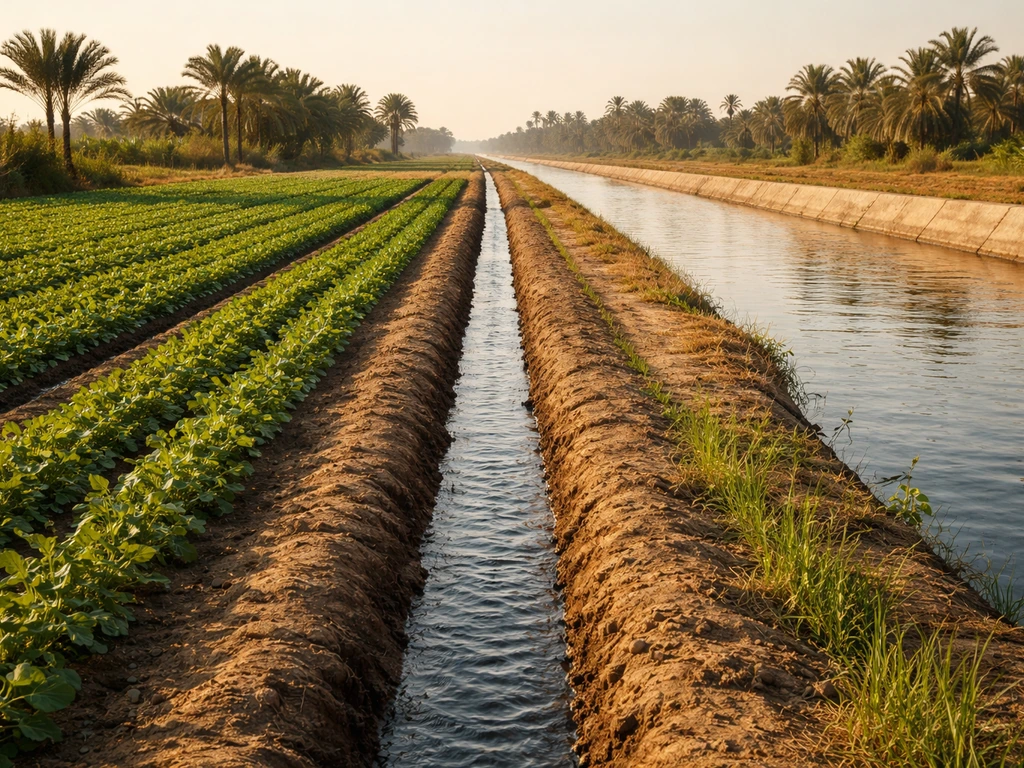 What Helped Egyptian Farmers Grow Crops During the Dry Season