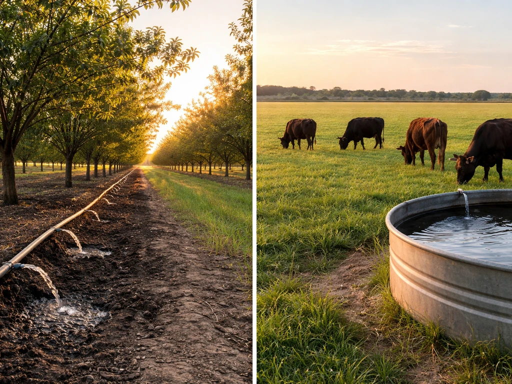 Water to Grow Almonds vs Beef: A Practical Guide